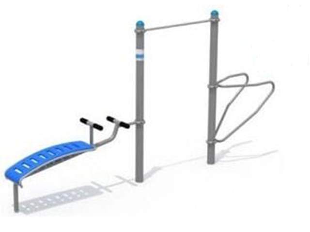 Açık Hava Çoklu Spor Aletleri / Açık Hava Çoklu Spor Aleti Mekik, Şınav ve Bar - 81404